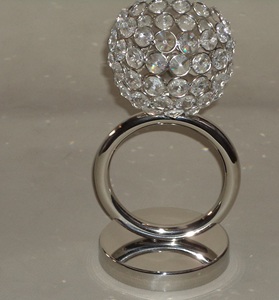 Portavelas de Cristal con Cuentas, Diseño Fabuloso, para Decoración de Mesa de Comedor de Hotel - Product Image 4