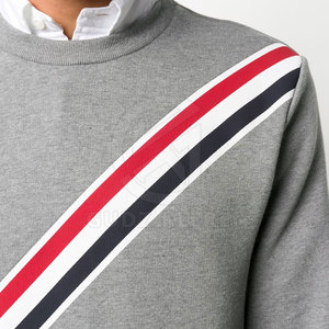 Dernière conception vêtements d'hiver pour hommes sweats chauds de haute qualité pour hommes sweat 100% coton polaire col rond hommes sweats - Product Image 5