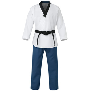 Venta al por mayor personalizable cómodo ligero Dobok diseño de malla grande Taekwondo entrenamiento Gi Essentials equipo de artes marciales - Product Image 1