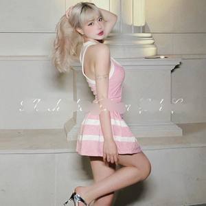 Conjunto deportivo corto para mujer Precio de fábrica Natural Odm Lavable Personalizado Fabricante de Vietnam Conjunto para niña 2 piezas Tipo - Product Image 3