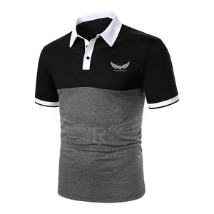 เสื้อโปโลผู้ชายสีพื้น สำหรับผู้ใหญ่ ไซส์พลัส เสื้อโปโลผู้ชายสำหรับใส่หน้าร้อน - Product Image 2