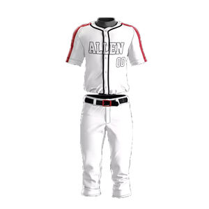 Equipo de alta calidad Uniforme de béisbol de buena calidad Conjunto de uniforme de béisbol Uniforme de béisbol al por mayor y precio barato - Product Image 1