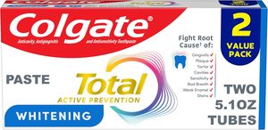 Pasta de Dientes Blanqueadora Colgate Total Active Prevention, Paquete de 2 Unidades de 5.1 Oz Cada Una - Product Image 5