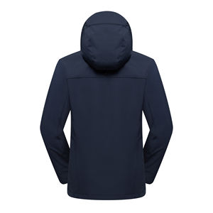 Veste d'université à coquille souple avec logo personnalisé unisexe 2025 respirante, imperméable et coupe-vent pour l'escalade et la randonnée d'hiver unisexe - Product Image 6