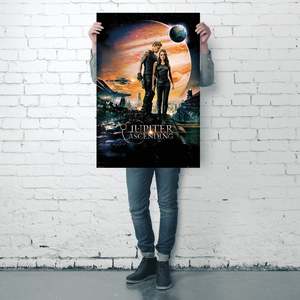 Póster de estilo moderno de Jupiter Ascending, lienzo con marco negro para decoración de pared - Product Image 3