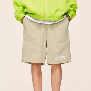 Ropa de calle para hombre, pantalones cortos de algodón de alta calidad con logotipo personalizado, pantalones cortos deportivos para correr, pantalones cortos informales hechos a medida - Product Image 4