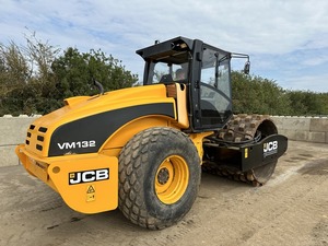 Gebrauchte 4-TONNEN <span class=keywords><strong>JCB</strong></span> VMT380 Doppelt-Trommel-Rolle ORIGINALER VERDRICKER STATTMACHINERIE GÜNST PREIS