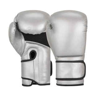 Gants de boxe de haute qualité personnalisables en cuir de vachette, gants de MMA et de kick-boxing en matériau PU pour l'entraînement de boxe - Product Image 1