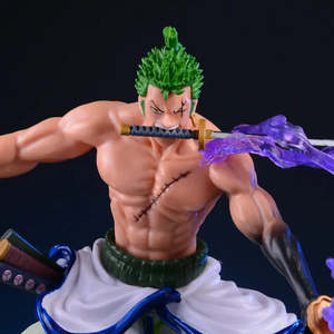 Figura de Resina de Roronoa Zoro de One Piece, Origen de la Animación Japonesa - Product Image 2
