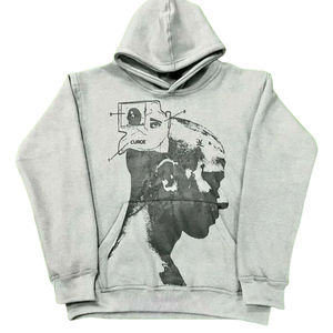 Sudadera con capucha de 100% algodón personalizada para hombres y mujeres, diseño de logotipo bordado y serigrafiado para invierno - Product Image 1