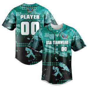 Maillots de baseball professionnels de sublimation maillots de baseball de haute qualité en gros maillots de baseball - Product Image 3