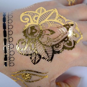 Transfert d'eau OEM Tatouage longue durée Tatouage mat temporaire réaliste Tatuage semi-permanent - Product Image 3