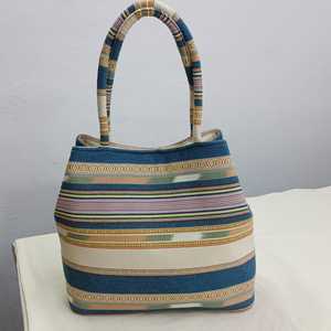 Sac fourre-tout en toile imprimé personnalisé de haute qualité pour femmes grande capacité plusieurs poches Collection d'été OEM de haute qualité - Product Image 4