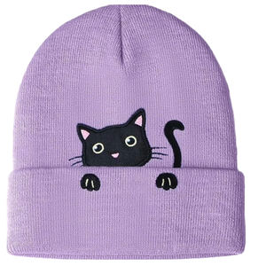 100% Cotton Knit Beanie Hat High Quality Casual Plain <b>Winter</b> <b>Cap</b> Custom Multi-Color Options Letter Headwear Character Label - Product Image 5