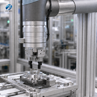 Sensor Torsi Gaya 6 Sumbu Presisi Tinggi 20-100N 1-4Nm untuk Efektor Ujung Robot, Cobot, dan Perakitan Semikonduktor