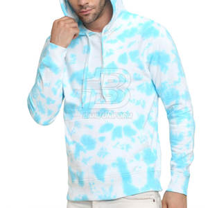 Pull à capuche imprimé personnalisé de haute qualité pour hommes, vêtements de mode de rue pour l'hiver-Teint uni - Product Image 3
