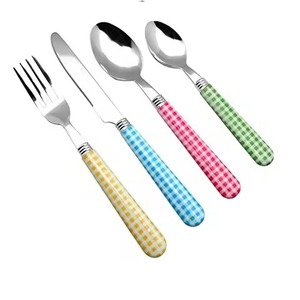 Ensemble de couverts en acier inoxydable poli miroir écologique double combo avec un design moderne, plusieurs tailles et formes - Product Image 3