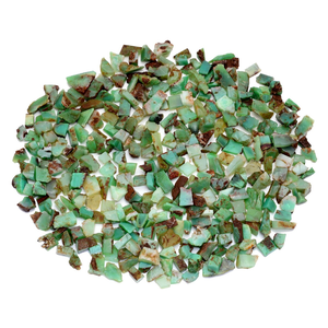 Puce de cristal de chrysoprase pierre en vrac puces de pierres précieuses brutes puce de pierre dégringolée cristal de guérison naturelle graviers agate de galet - Product Image 4