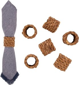 Design classique Top Vente Ronds De Serviette À La Main Antique Forme Ronde Taille Personnalisée Rond De Serviette À Bon Prix Lot de 6 - Product Image 6