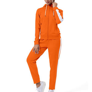 Diseña Tu Propio Chándal Deportivo Personalizado para Mujer con MOQ Bajo, Último Diseño en Ropa Deportiva, Chándales Ligeros de Algodón para Mujer - Product Image 1