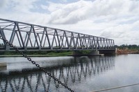 Puente Bailey de Acero de Diseño Profesional, Construcción Rápida, Estructura de Acero, el Más Vendido