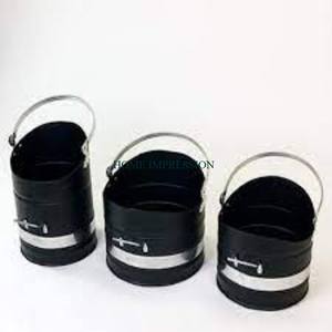 Modern Design Galvanized Metal <b>Coal</b> Bucket with Long-lasting Finishing Handle High Quality Factory Price Bar Picnic Tools - Product Image 6