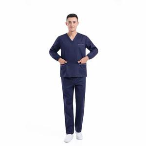 Conjuntos de uniformes de enfermería unisex para Hospital, traje desechable hecho en Turquía, batas de laboratorio, uniformes de enfermera, Reina Scrubs turco - Product Image 3