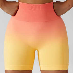 Femmes Sexy Fitness Yoga Shorts Doux et Confortable Taille Moyenne Imprimer Vêtements De Sport En Gros Fermeture Élastique Yoga Vêtements - Product Image 2
