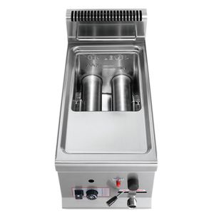 Friteuse à gaz commerciale sur pied - 8 litres - 6,6 kW - avec robinet de vidange - incl. cadre de base - Product Image 3