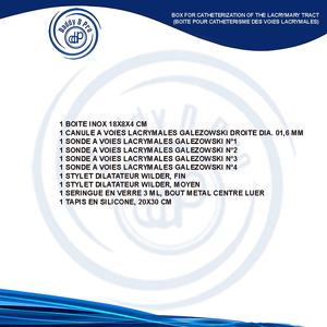 DDP ชุดเครื่องมือผ่าตัดแบบแมนนวลที่ดีที่สุดสำหรับการใส่สายสวนทางเดินเล็ก - Product Image 2