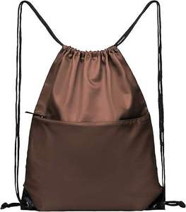 Sac de sport à cordon de haute qualité en nylon écologique imperméable avec coutures renforcées pour la salle de sport, les voyages et un usage quotidien - Product Image 4