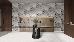 กระเบื้องผนังเซรามิกดิจิทัลพรีเมียม 25x40 ซม. กระเบื้องตกแต่งภายในห้องครัวพิมพ์ลายดิจิทัลทันสมัย - Product Image 6