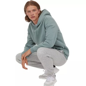 Sudaderas con Capucha de Felpa Francesa de Alta Calidad con Logotipo Personalizado, Estilo Urbano, Sin Costuras, Hombros Caídos, Lisas, Tallas Grandes para Hombre - Product Image 3