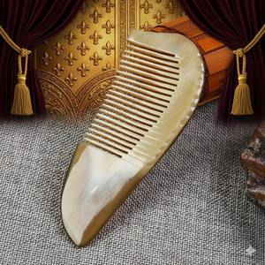 Peigne à cheveux vintage élégant à texture corne, avec support fait main, écologique, imperméable, article de toilettage et de décoration, best-seller - Product Image 6