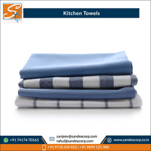 ผ้าเช็ดมือลายตารางหมากรุกคุณภาพพรีเมียมขายดีประจำปี 2026 ผลิตจากผ้าฝ้ายแคนวาส สำหรับกอล์ฟและครัว นำเข้าจากอินเดีย - Product Image 3