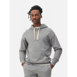 Alta calidad grueso pesado sólido pulóver Sudadera con capucha parche personalizado Transferencia de Calor impreso 100% algodón invierno sudaderas con capucha de lujo para - Product Image 1