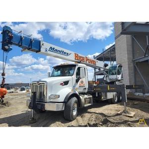 Grúa Móvil Manitex 30112S con Camión Peterbilt, Capacidad de Carga Nominal de 25 Toneladas, Motor y Bomba de Caja de Cambios Weichai para Construcción - Product Image 1