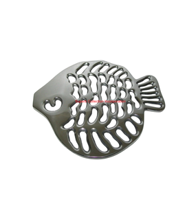 Dessous de plat décoratif créatif en fonte pour plats chauds et casseroles en métal résistant à la chaleur comptoir de cuisine et protecteur de table - Product Image 1