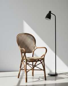 Silla de comedor de ratán minimalista, duradera, ecológica, cómoda, muebles de jardín para exteriores, para apartamentos, casas de campo, sala de estar - Product Image 4