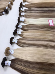 Venta al por mayor de fábrica Extensiones de cabello humano con cutícula completa alineada Prebonded I-Tips Grado de cabello virgen - Product Image 6