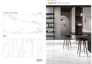 Azulejos de Porcelana Pulidos Resistentes al Desgaste para Pisos de Apartamentos Modernos de Buena Calidad, 600 x 1200 mm - Product Image 6