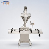Machine de remplissage automatique de poudre pour bouteilles de produits chimiques secs, machine de remplissage à vis sans fin pour poudre