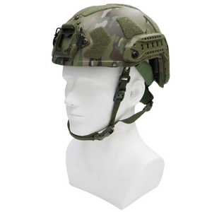 バンダグリーンカモ高速ハイカットアラミド戦術ヘルメット - Product Image 3