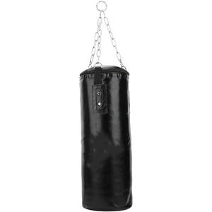 Sacs de frappe de boxe personnalisables en cuir PU, sacs de frappe lourds pour l'entraînement de boxe et de MMA, sacs de frappe de boxe remplis avec suspension - Product Image 1