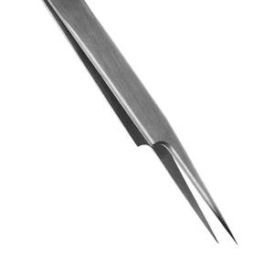 แหนบต่อขนตา90องศาสำหรับการต่อขนตาปลอมปลายไฟเบอร์สำหรับการต่อขนตาอุปกรณ์ทำเล็บออกแบบโลโก้ได้ตามต้องการ - Product Image 6