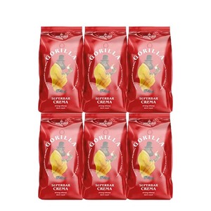 Alta calidad Gorilla Espressobohnen Super Bar Crema 1kg Premium granos de café suave Aroma rico sabor Ideal para Espresso - Product Image 5