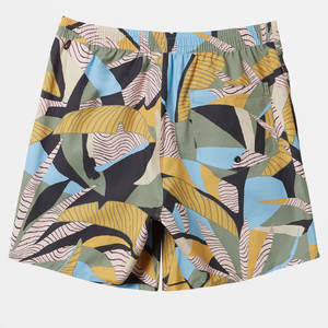 2025 nouveaux hommes solide taille moyenne Shorts de plage haute qualité été imperméable conseil Shorts en gros 100% Polyester - Product Image 4
