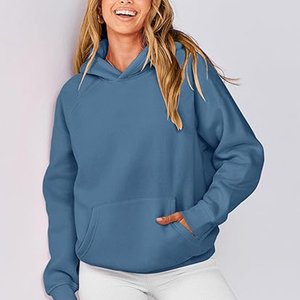 Sweat-shirts en molleton unisexe à épaules tombantes, surdimensionnés, pour l'hiver, très demandés, en coton épais, avec logo personnalisé, impression de haute qualité - Product Image 2