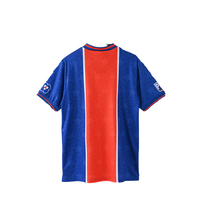 Maillots de football personnalisés de haute qualité, respirants, antibactériens, à séchage rapide, manches courtes, en fibre de polyester, grandes tailles, uniques