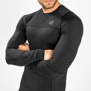 Nouvel ensemble de rashguard MMA unisexe 2025 de qualité supérieure avec logo personnalisé, protection UPF50+, respirant, séchage rapide, tissu écologique – Vente chaude - Product Image 1